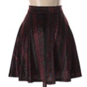 Hollister Womens Printed Skater Skirt Size XSmall
